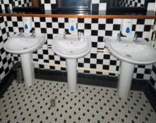 Large Collection of Toilets and Sink Units - Includes 5 x Toilets With Cisterns and 5 x Sink