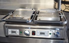 1 x Buffalo Twin Contact Panini Grill - Current Model RRP £395 - Model FC384-02