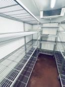 5 x Cold Room Wire Shelving Racks For Commercial Kitchens
