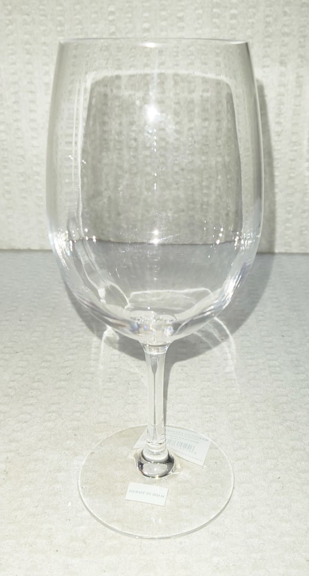 Set Of 4 x MARIO LUCA GIUSTI 'High Bistrot Clear' Synthetic Crystal Wine Glasses 500ml - RRP £121.00 - Image 3 of 6
