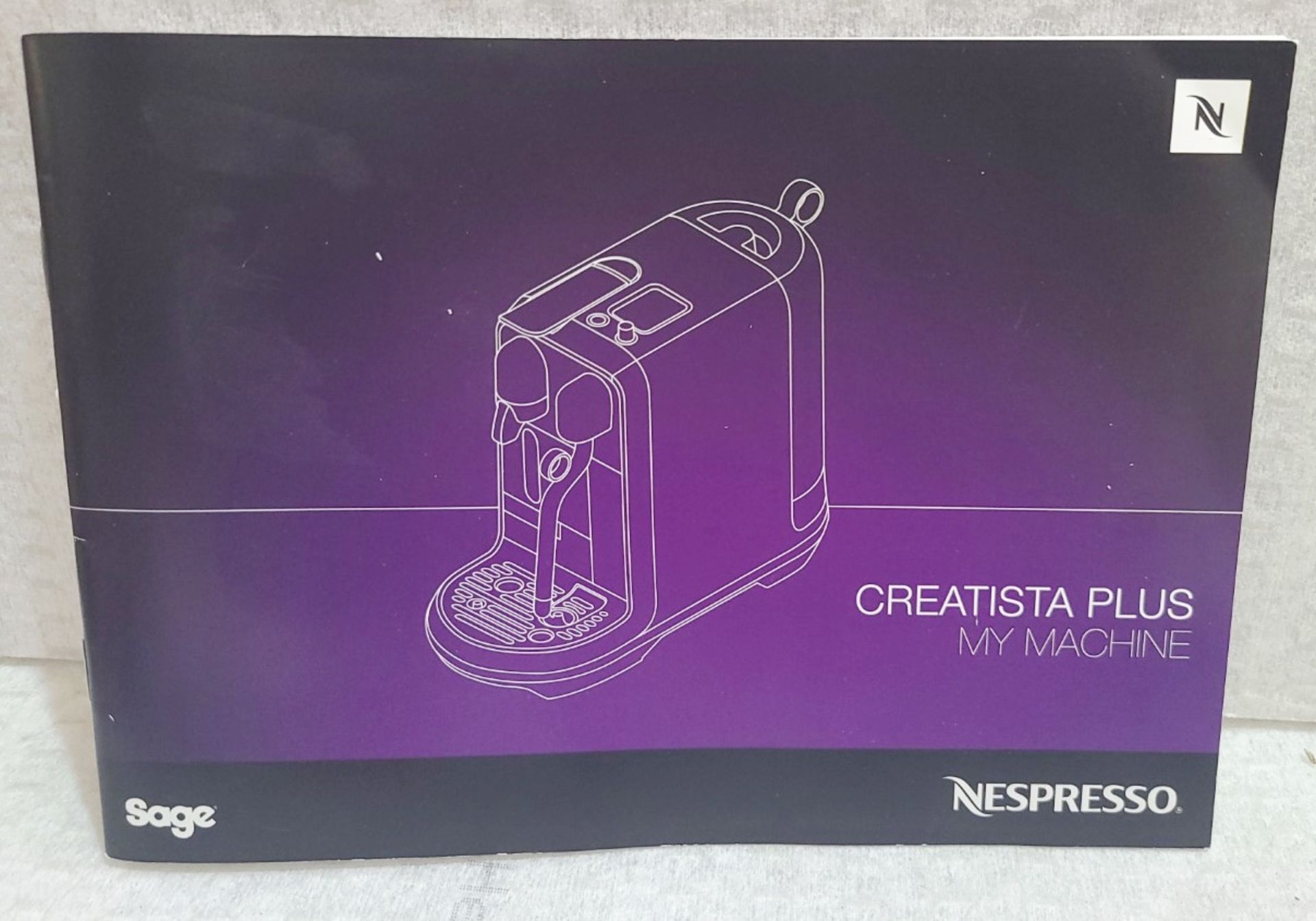 1 x SAGE Nespresso 'Creatista Plus' Café-Style Coffee Machine - Original Price £479.00 - Image 2 of 11