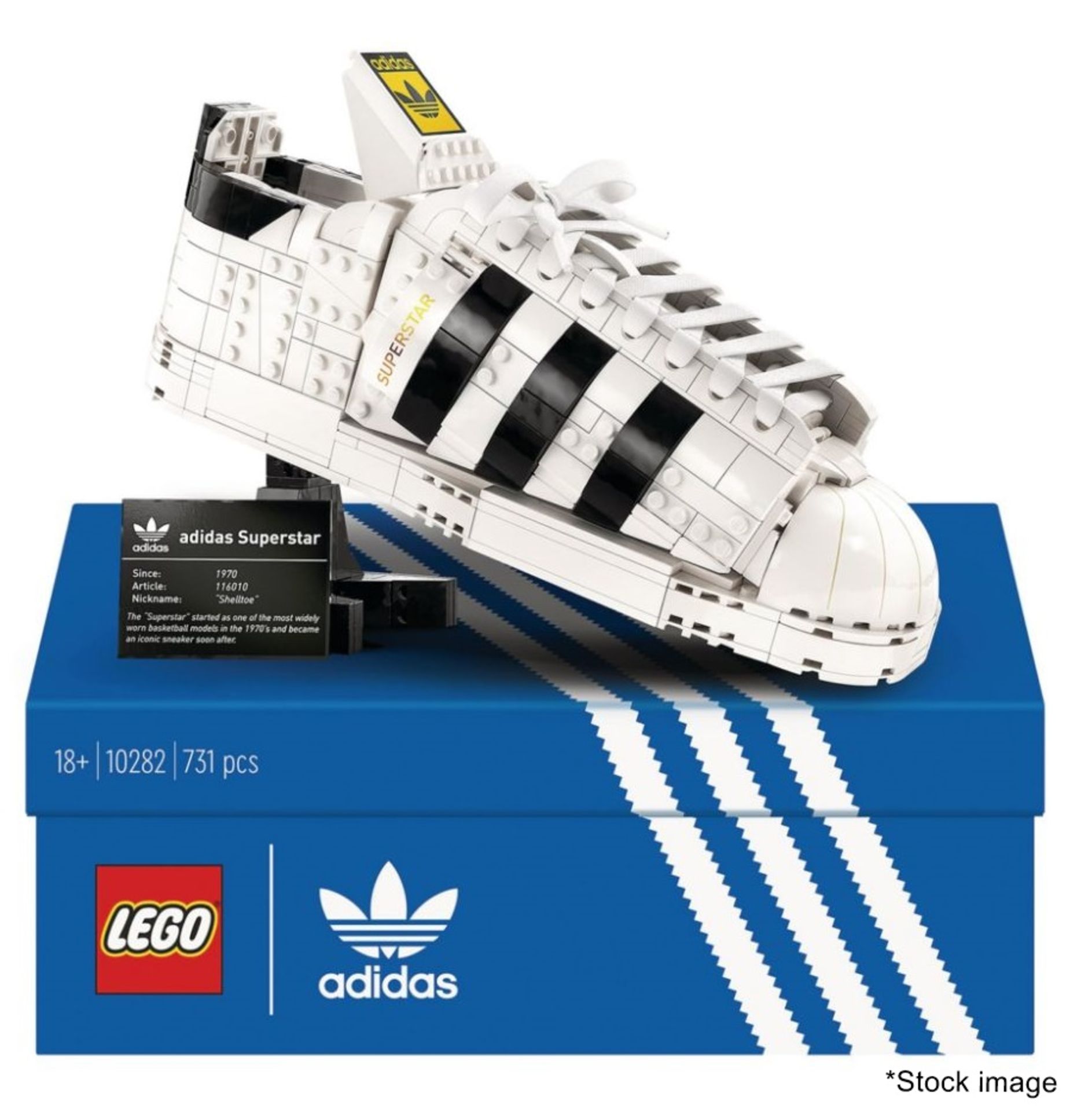 1 x LEGO Adidas Originals Superstar - Original Price £74.95