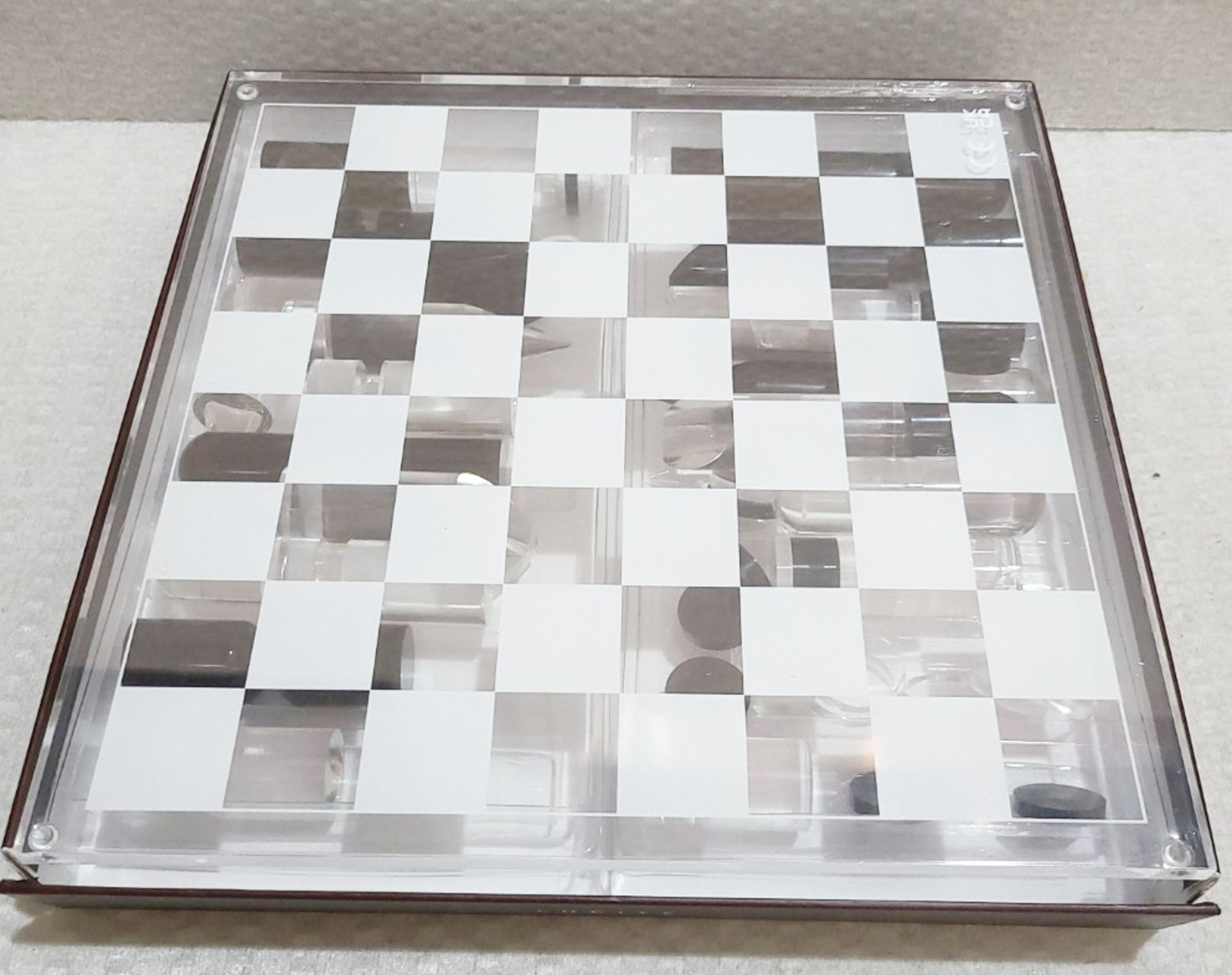 1 x SUNNYLIFE KIDS Lucite Chess & Checkers Set - Original Price £170.00 - Image 4 of 6