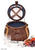 1 x LES JARDINS DE LA COMTESSE 'Tuileries' Picnic Basket - Original Price £108.00