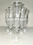 Set Of 6 MARIO LUCA GIUSTI 'Nuova Italia Synthetic Crystal' Flutes (150ml) - Original Price £150.00