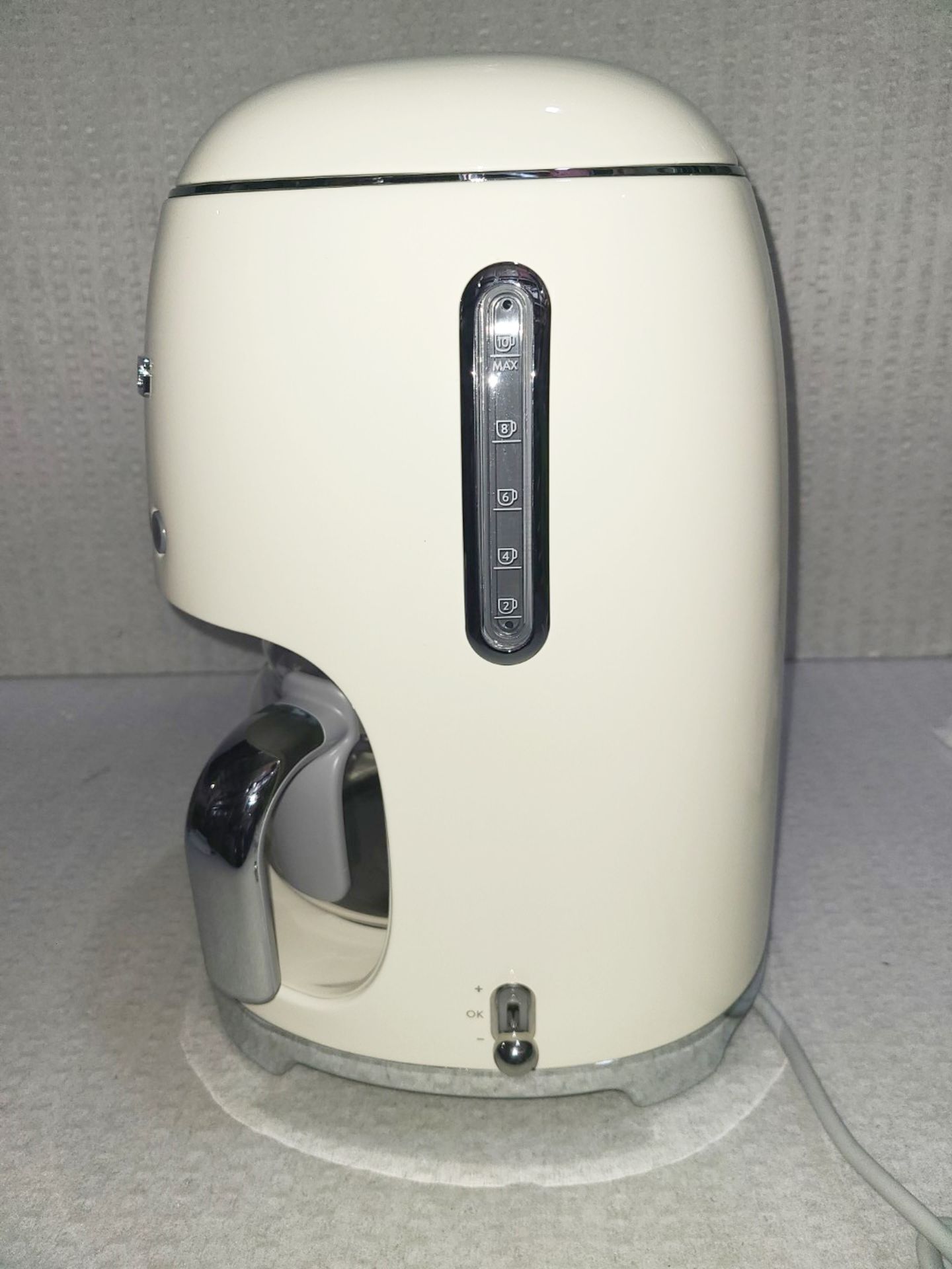 1 x SMEG 'Retro' Drip Filter Coffee Machine in Cream - Original Price £199.00 - Bild 4 aus 9