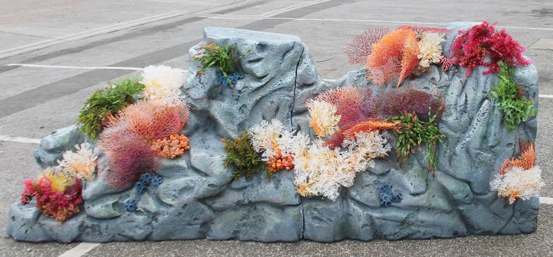 1 x Bespoke Coral Reef Shop Display / Theatre Stage Prop - 2.8 Metres Long - Recently Removed From A