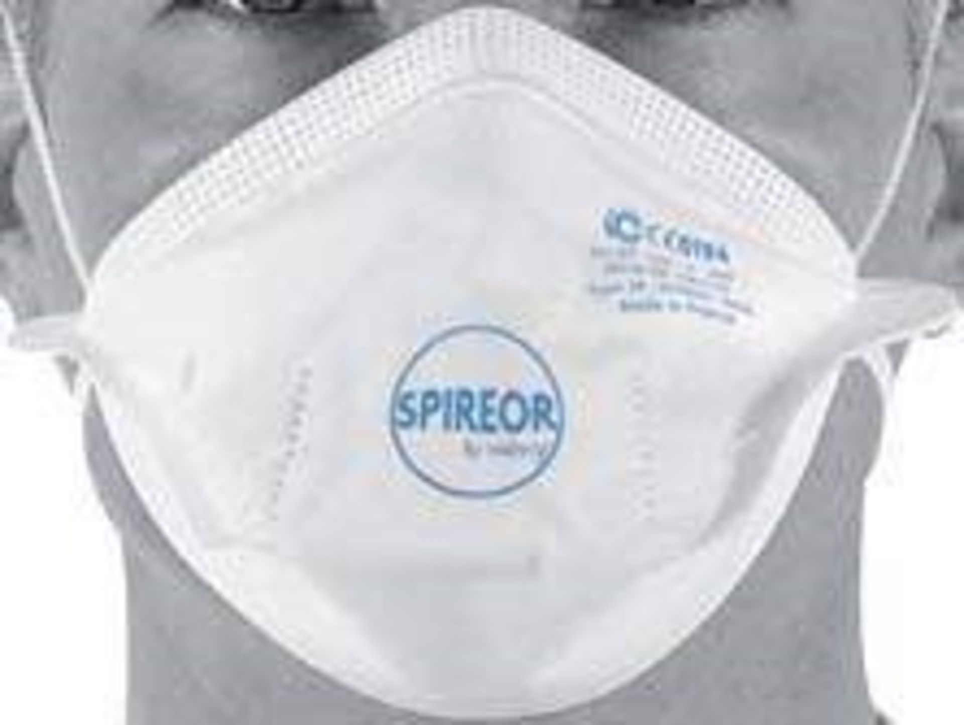 1,000 x Valmy Spireor Resparitory FFP3 Face Masks - NHS Approved - Stock Code VSP352TF-07C - New - Image 4 of 7
