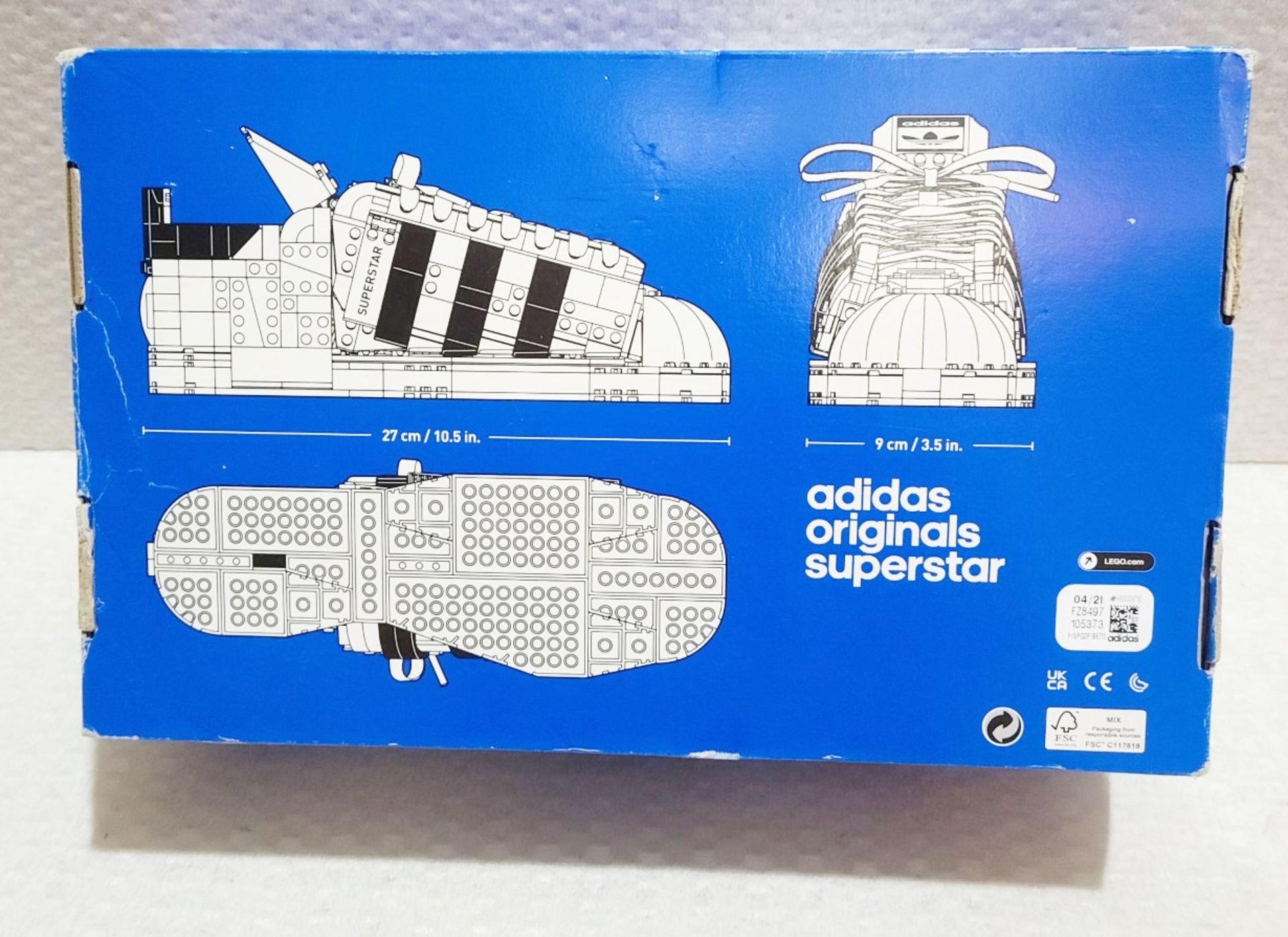 1 x LEGO Adidas Originals Superstar - Original Price £74.95 - Image 2 of 6