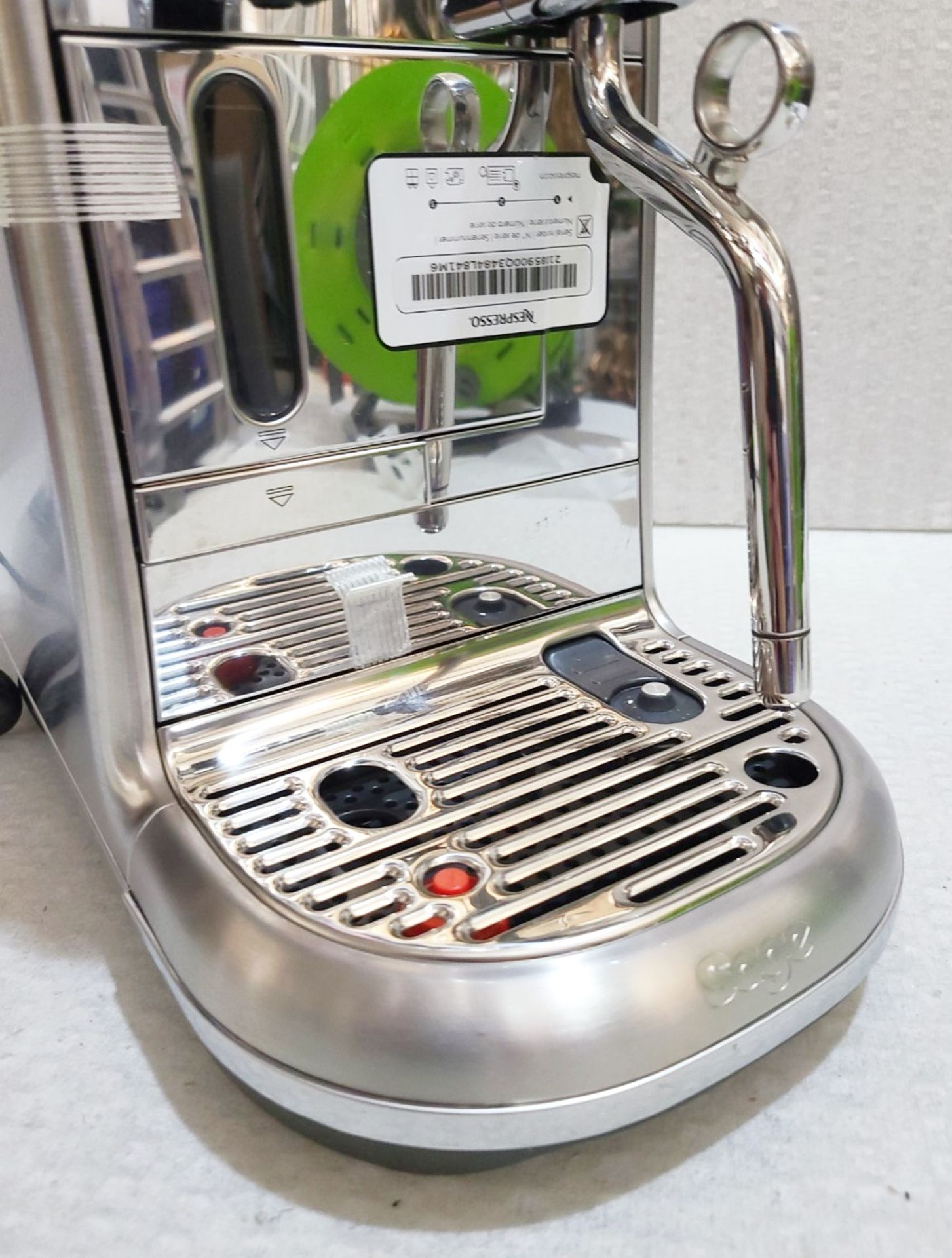 1 x SAGE Nespresso 'Creatista Pro' Barista-Style Automatic Coffee Machine - Original Price £679.00 - Bild 10 aus 14