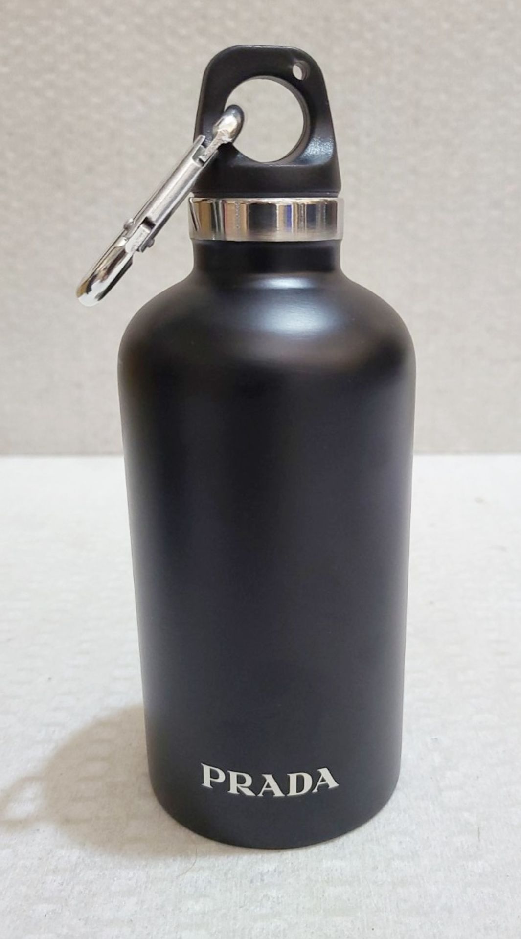 1 x PRADA Stainless Steel Insulated Water Bottle (350ml) - Original Price £85.00
