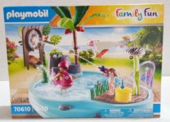 1 x PLAYMOBIL Family Fun Pool Water Sprayer