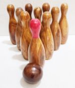 1 x UBER GAMES Rosewood Skittles - Original Price £89.95