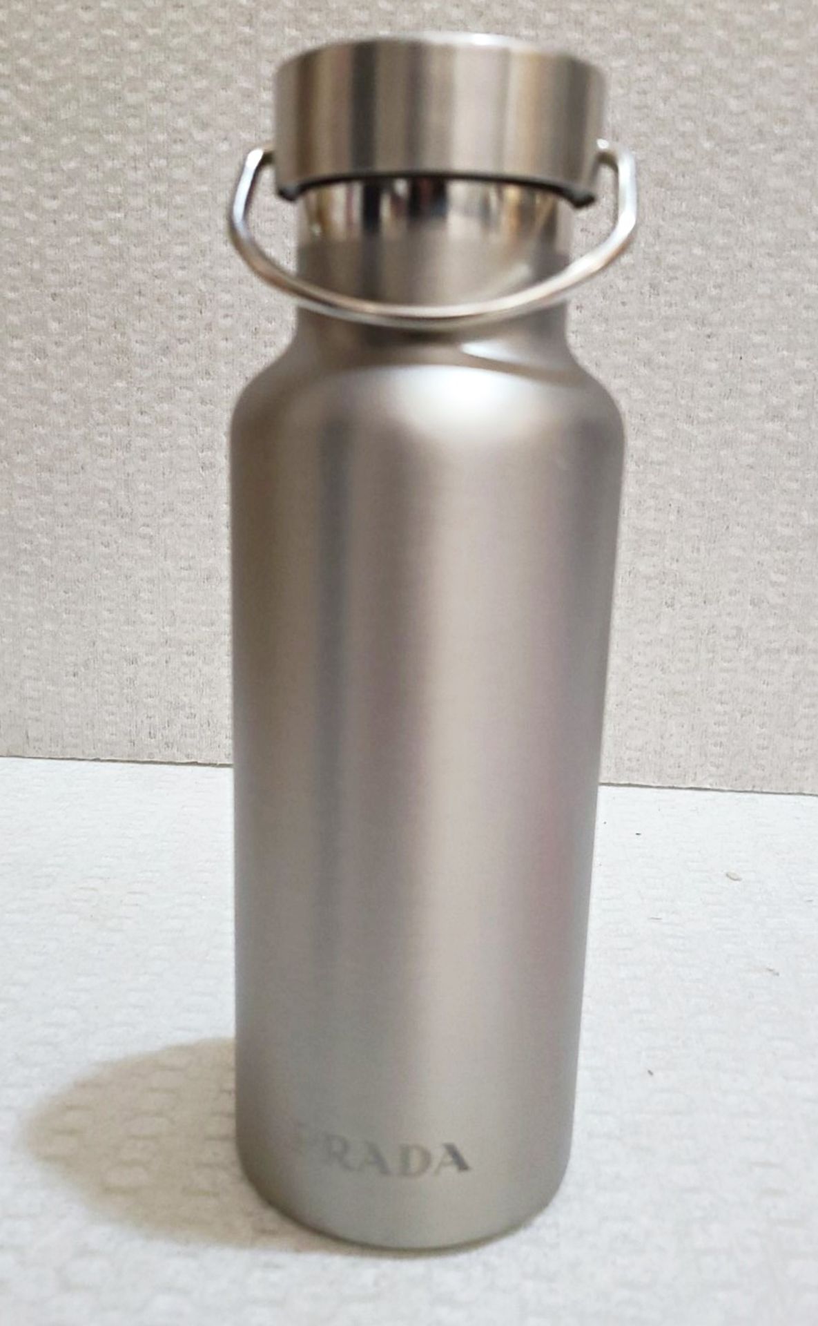 1 x PRADA Stainless Steel Insulated Water Bottle (500ml) - Original Price £100.00