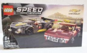 1 x LEGO Speed Champions Chevrolet Corvette Set - Unused Boxed Stock