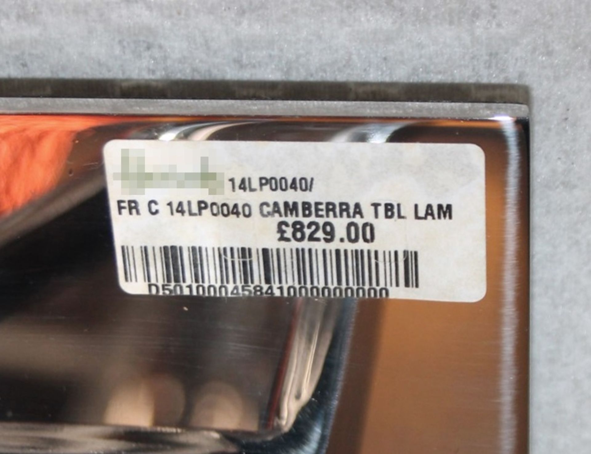 1 x FRATO 'Camberra' Luxury Italian Mirrored Table Lamp With Shade - Original Price £829.00 - Ref: - Bild 4 aus 9