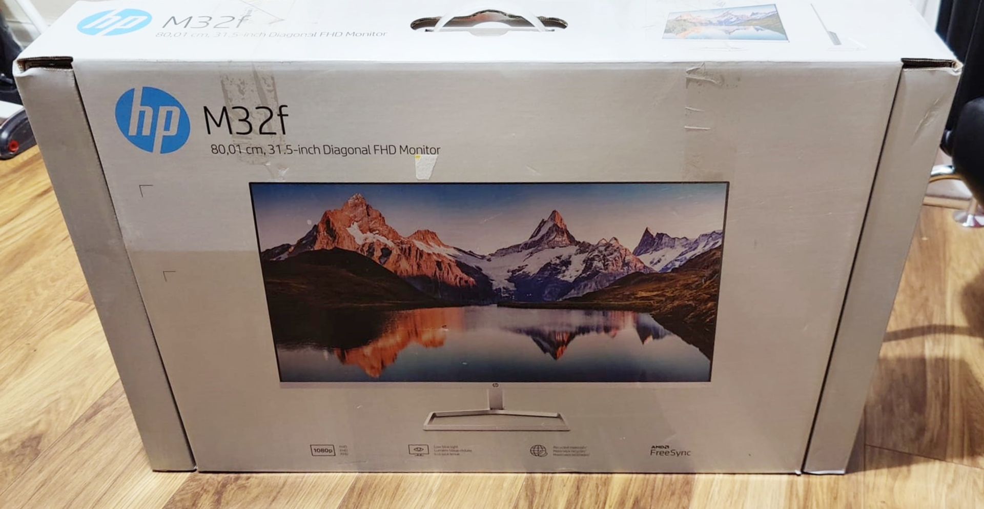 1 x HP 31.5 Inch IPS Ultra Sim Huge Computer Monitor - Includes Original Box and Accessories - - Image 6 of 9