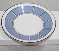 1 x O.W. LONDON 'Loop' Fine Bone China Saucer / Trinket Dish With A Geometric Print - No Reserve