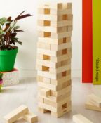 1 x UBER GAMES Hardwood Giant Tumble Tower - Original Price £119.00