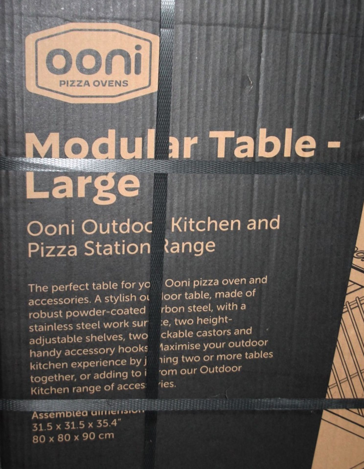 1 x OONI Large Premium Modular Outdoor Kitchen Table On Castors - Original Price £279.00 - Ref: - Bild 4 aus 6