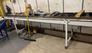 1 x Very Long Conveyor Section - Unused As Shown - Ref: C2C073 - CL789 - Location: