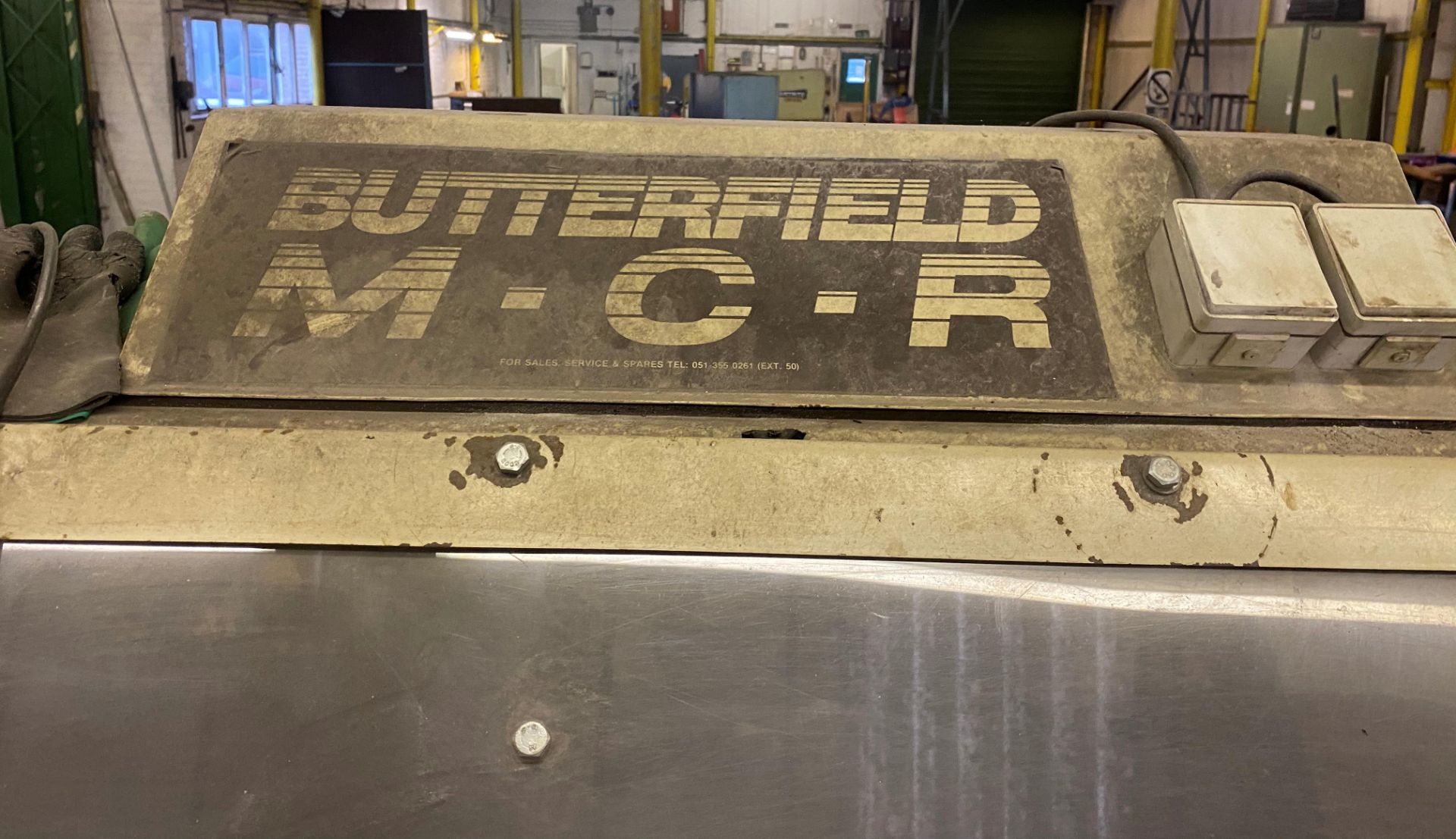 1 x Butterfield Mcr 103 Large Freestanding Shot Blasting Cabinet - Ref: C2C025 - CL789 - Location: - Image 3 of 4