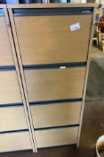 1 x Large Wooden Filing Cabinet By Contraplan - Ref: C2C086 - CL789 - Location: SolihullCollection