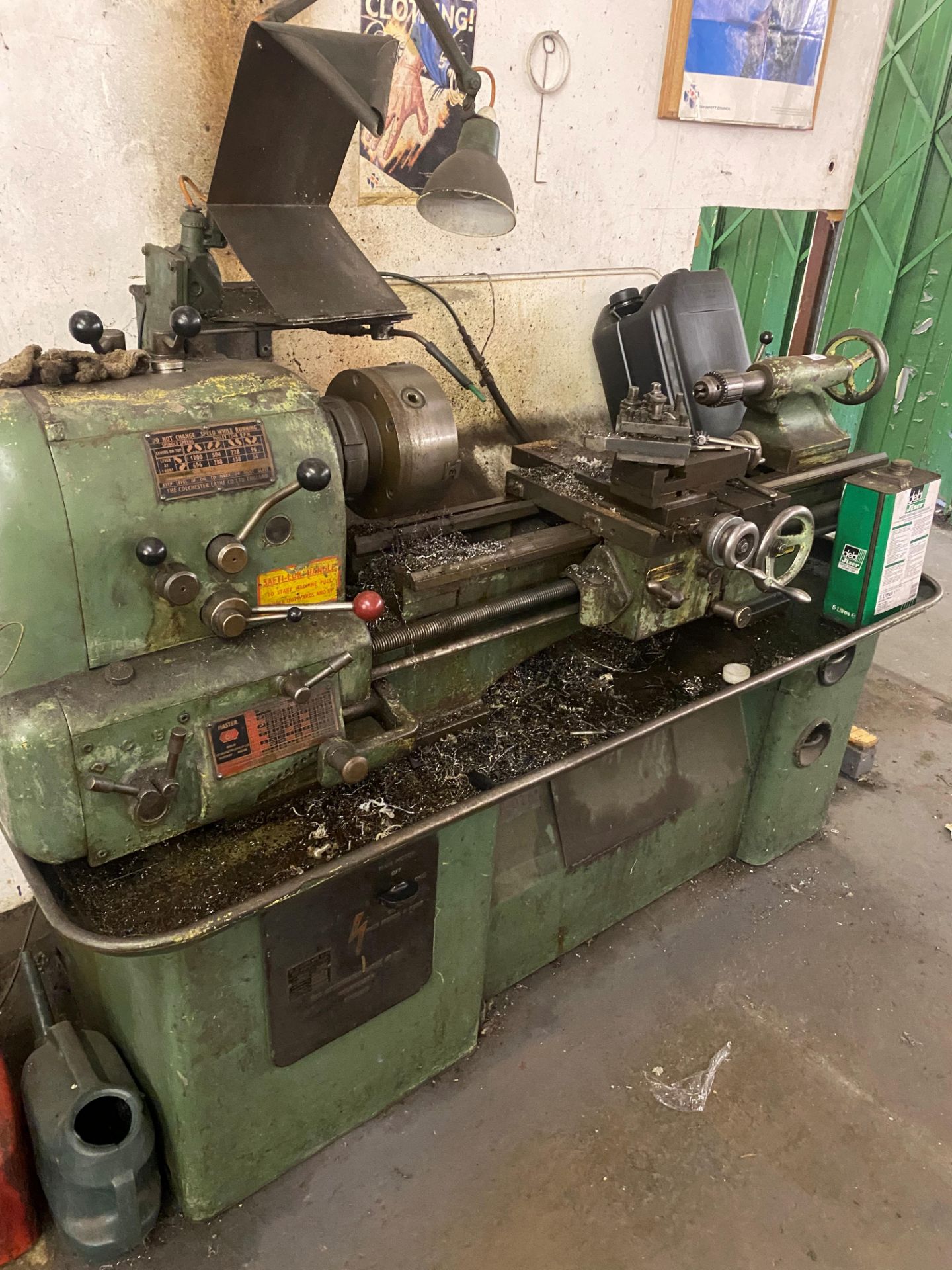 1 x Master 6 1/2" Lathe Manufactured By The Colchester Lathe Company - Ref: C2C043 - CL789 - - Image 8 of 8