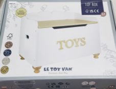 1 x LE TOY VAN Wooden Toy Box - Original Price £69.95