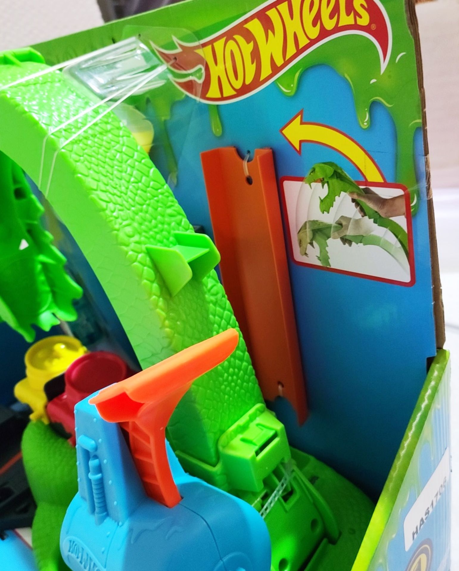 1 x HOT WHEELS Toxic Snake Strike Slime Play Set - Original Price £24.99 - Unused Boxed Stock - Ref: - Image 4 of 4