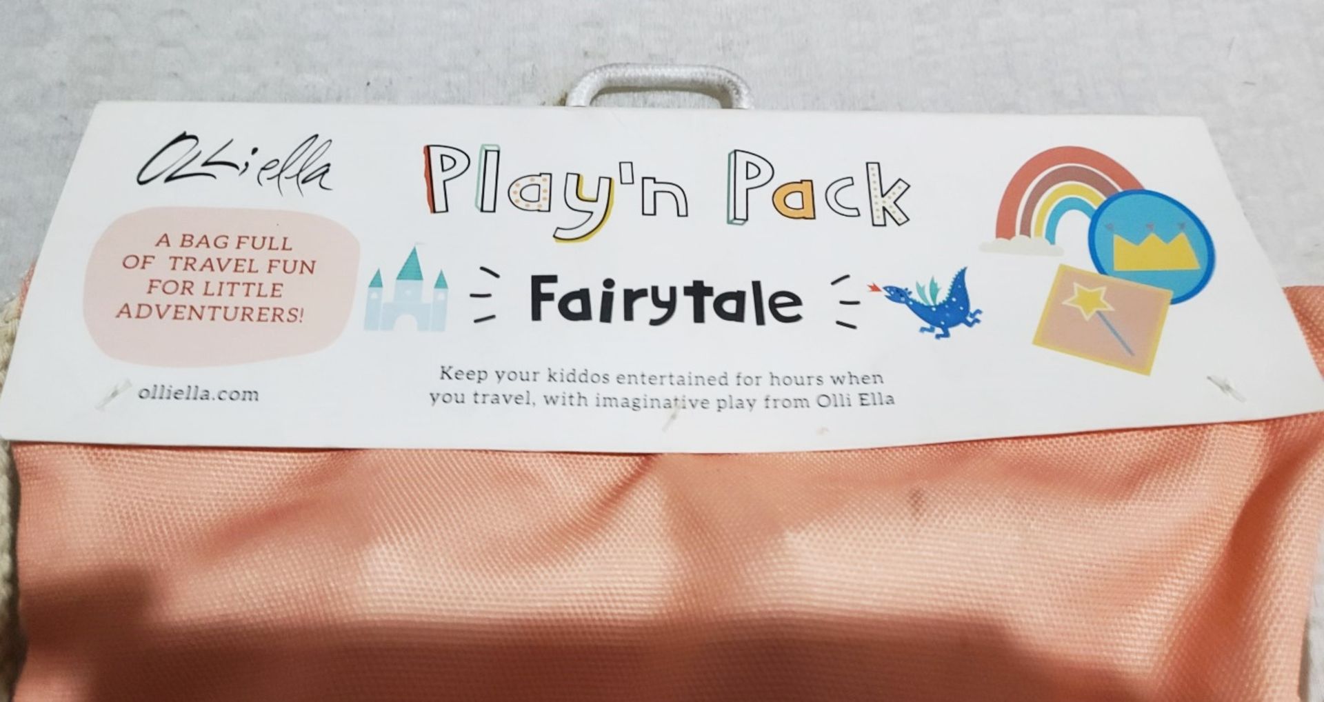 1 x OLLI ELLA Fairy Tale Play'N Pack Backpack - Unused Boxed Stock - Image 2 of 5