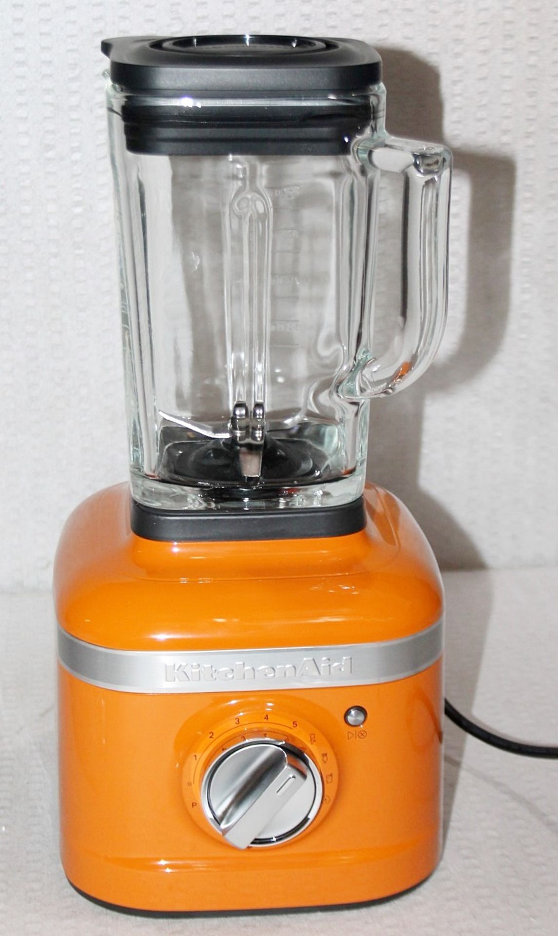 1 x KITCHENAID 'Artisan K400' Professional-level Blender In Honey Orange - Original Price £299.00 - Image 9 of 10