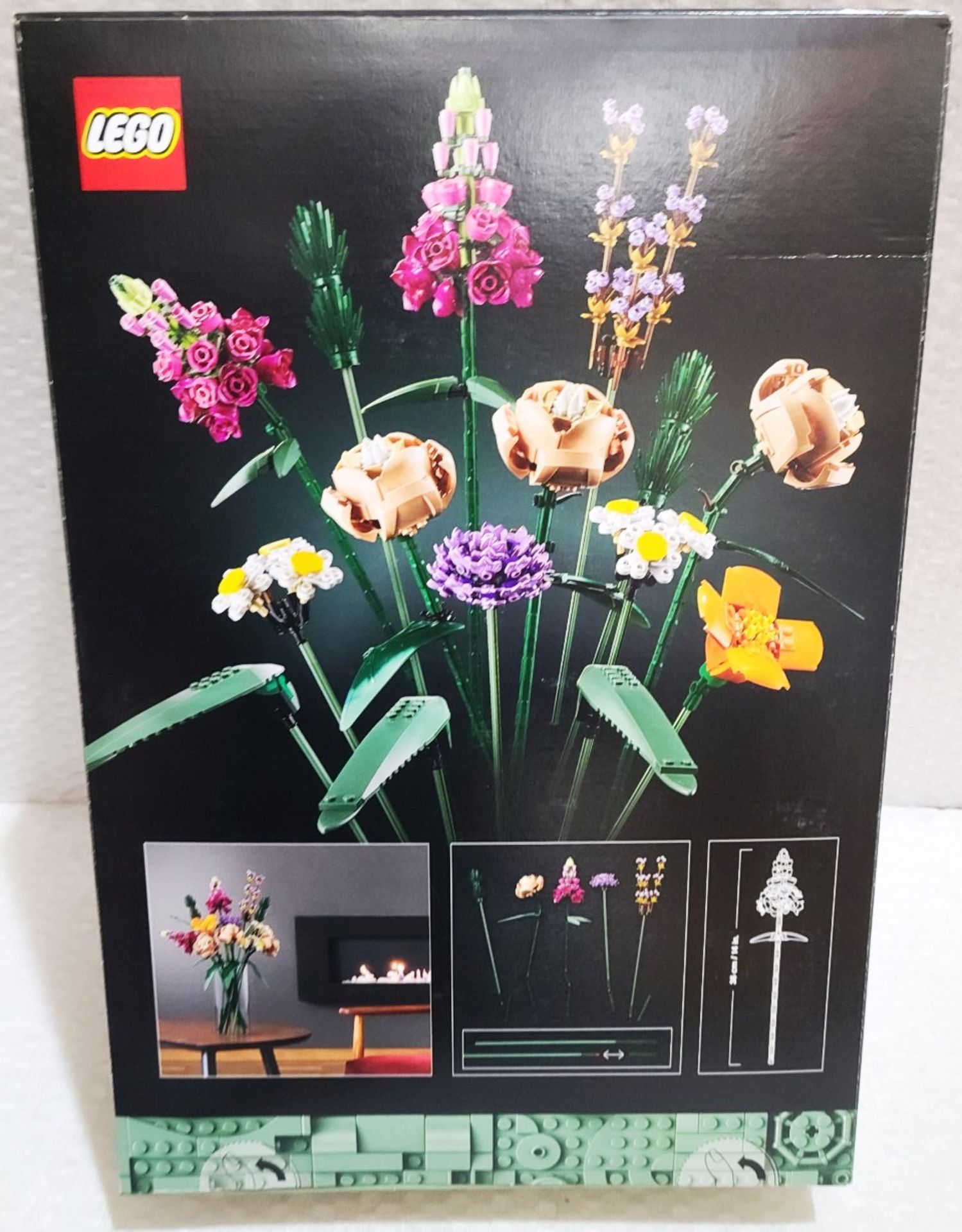 1 x LEGO Creator Expert Flower Bouquet Set 10280 - Original Price £54.95 - Unused Boxed Stock - Ref: - Image 5 of 5