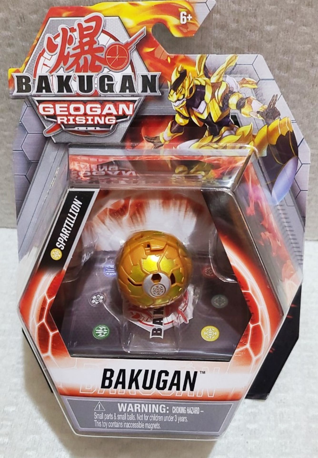 7 x BAKUGAN Bakugan Geogan Rising - Core Collectible Action Figures - Image 10 of 11
