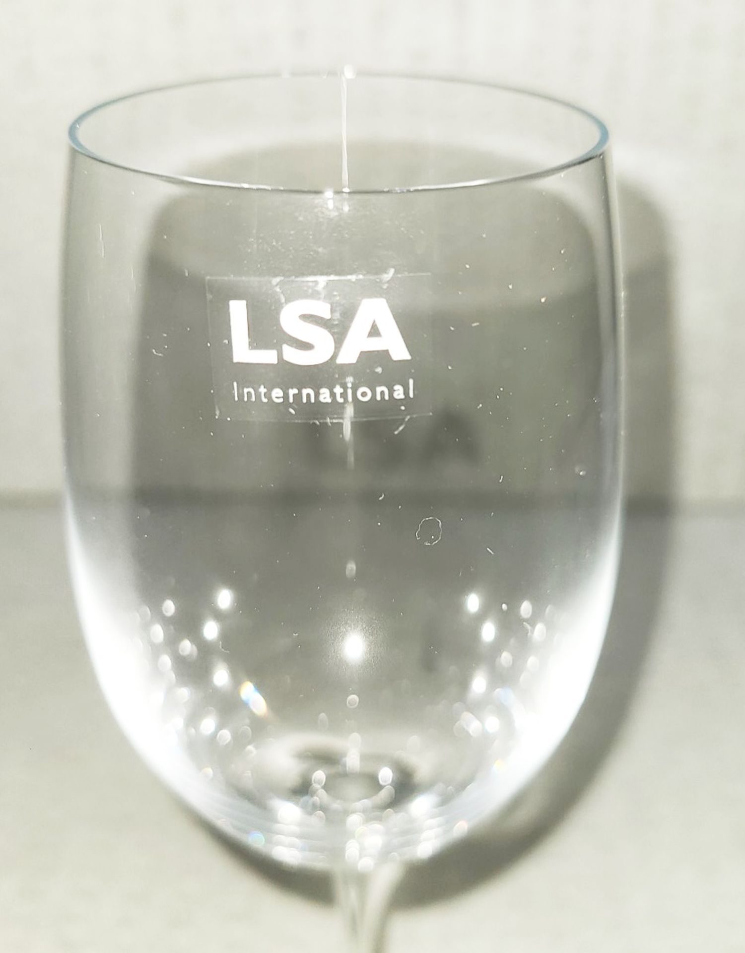 Set of 3 x LSA Clear Handmade and Mouthblown White Wine Glasses (340ml) - Original Price £65.00 - Image 4 of 6