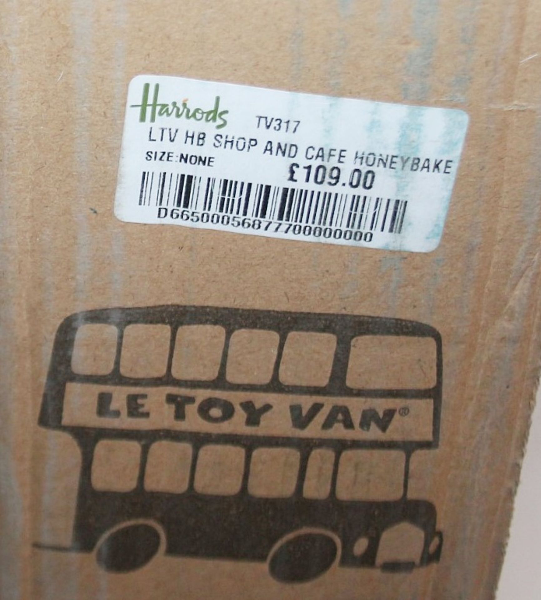 1 x LE TOY VAN Wooden Honeybake Shop and Café - Original Price £109.00 - New & Sealed Boxed - Image 2 of 4
