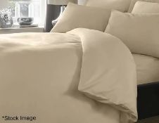 4-Piece PRATESI Luxury Queen Bedding Set - Includes Duvet, Flat Sheet, Pillow Cases - RRP £2,100