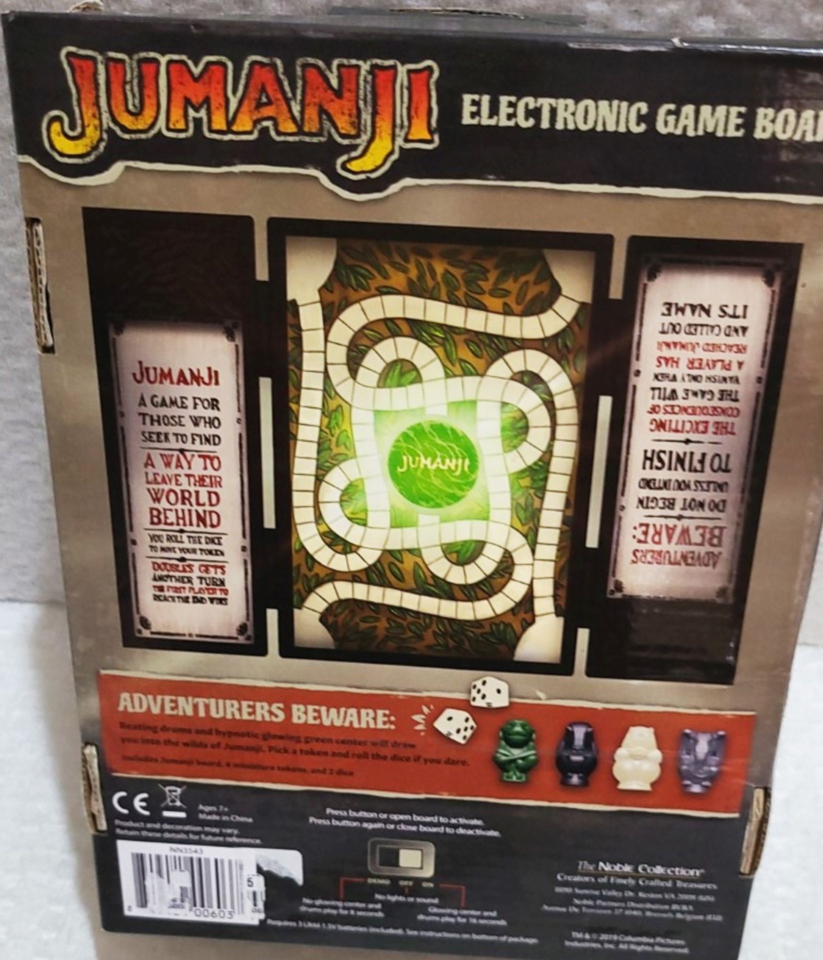 1 x JUMANJI Mini Prop Electronic Board Game - Unused Boxed Stock - Image 3 of 3