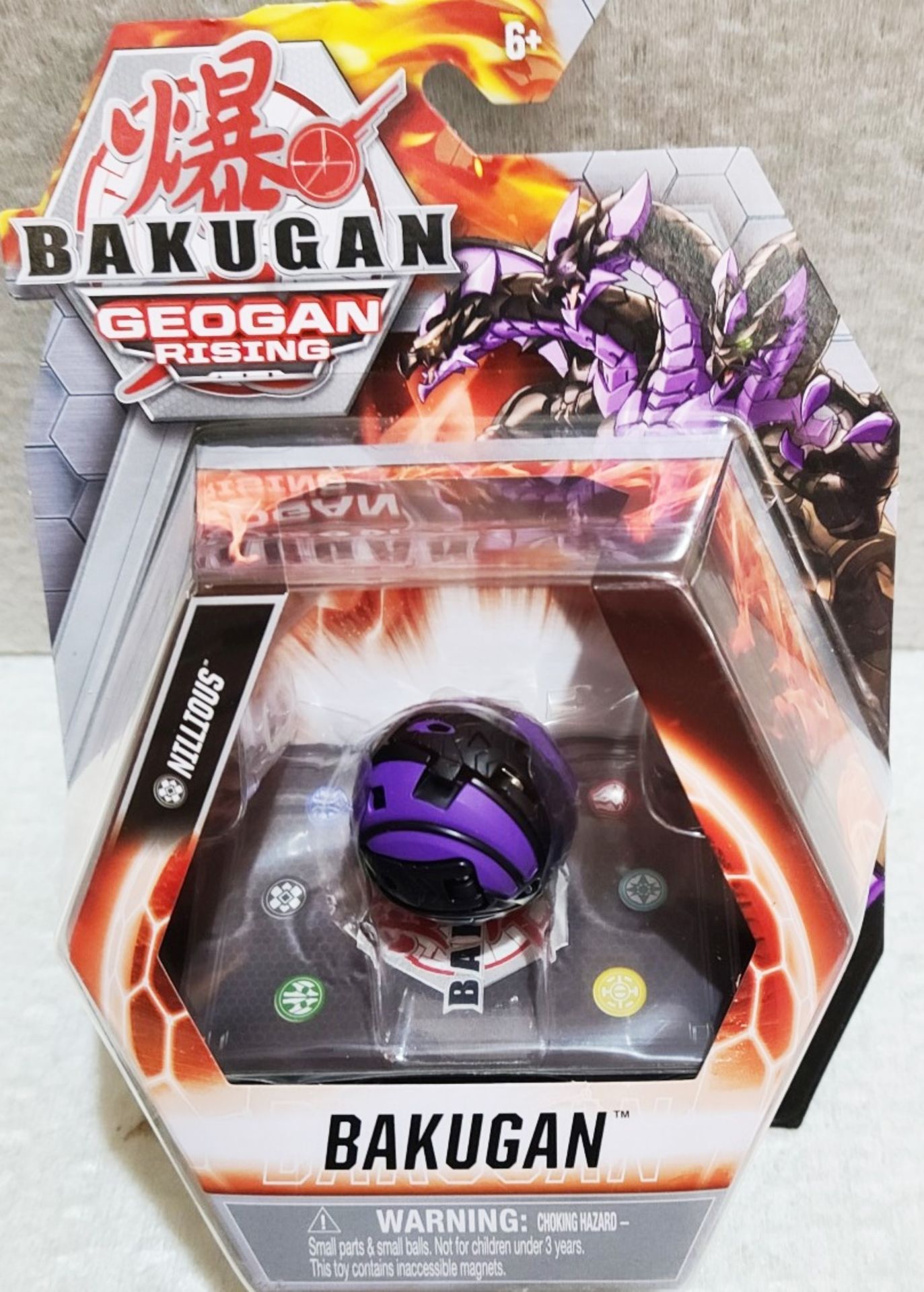 4 x BAKUGAN Bakugan Geogan Rising - Core Collectible Action Figures - Image 3 of 8