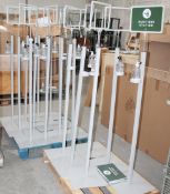 19 x Sanitiser Stations - Recently Removed From A World-renowned London Department Store - Ref: