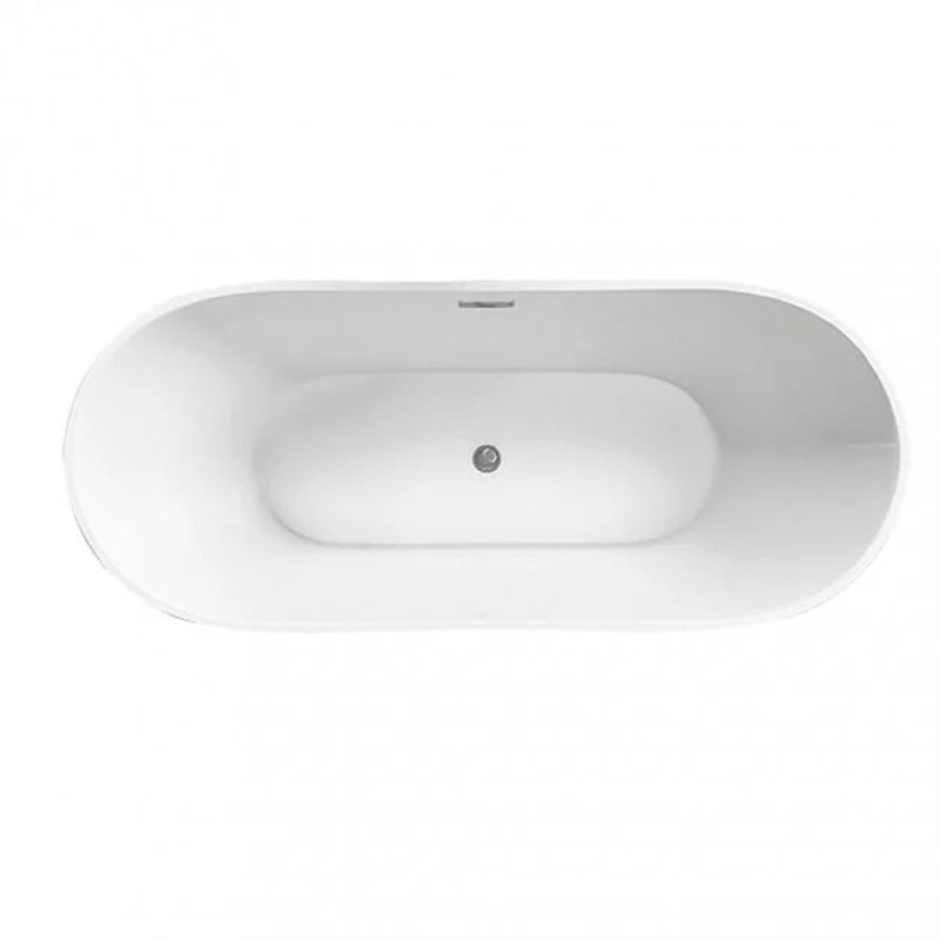 1 x Synergy Lugano 1700mm Freestanding Double Ended Contemporary Bath - New Boxed Stock - RRP £1,320 - Image 2 of 3