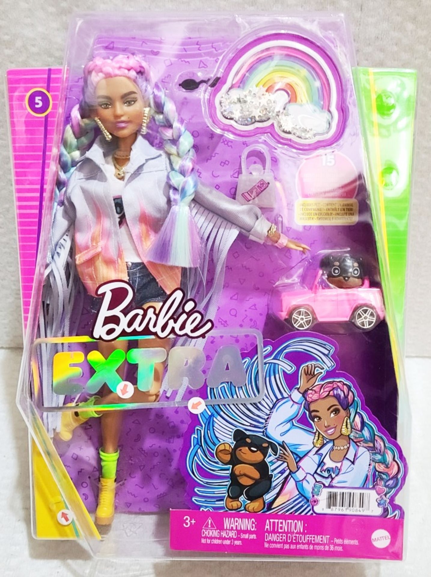 1 x MATTEL Extra Barbie #5 - Unused Boxed Stock