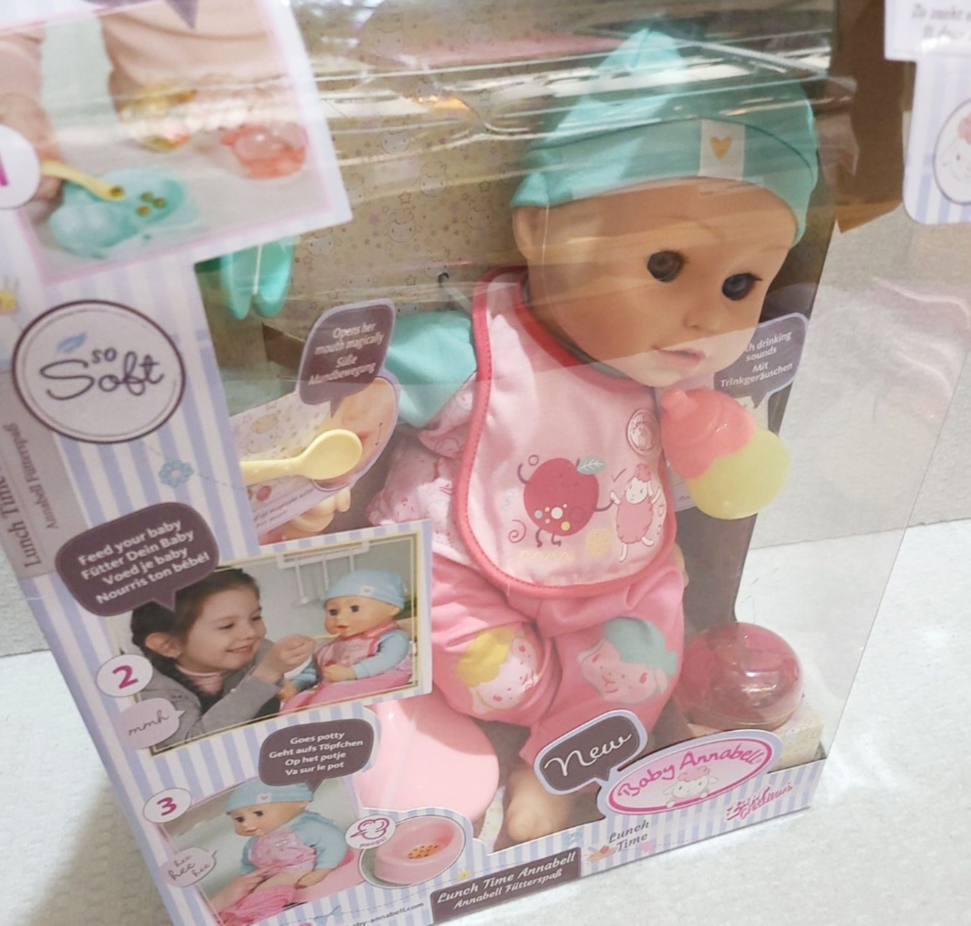 1 x BABY ANNABEL Lunchtime Baby With Accessories - Original Price £59.95 - Unused Boxed Stock - Ref: - Image 4 of 4