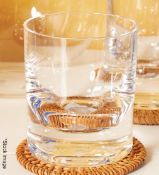 Set Of 6 x MARIO LUCA GIUSTI Synthetic Crystal Scotch and Whiskey Tumblers (200ml) - RRP £150.00