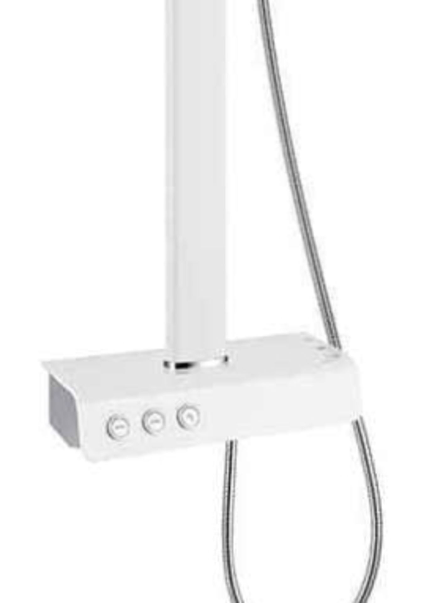 1 x Synergy Nubian White Thermostatic Shower Panel Kit and Handset - New Boxed Stock - RRP £549! - Image 4 of 5