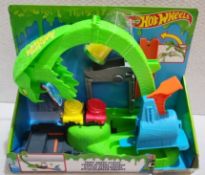 1 x HOT WHEELS Toxic Snake Strike Slime Play Set - Original Price £24.99 - Unused Boxed Stock - Ref: