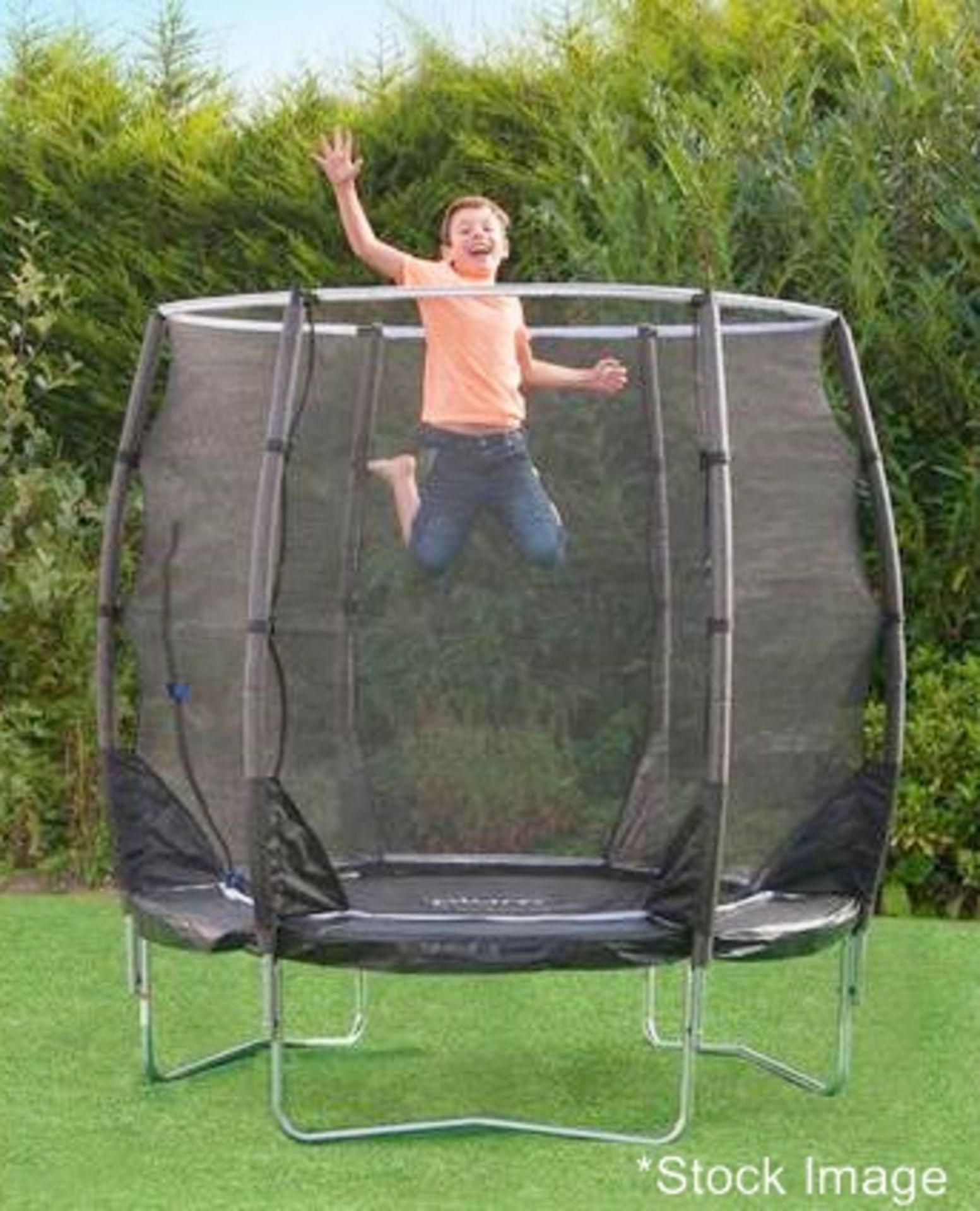 1 x PLUM 6Ft Magnitude Springsafe Trampoline and Enclosure - Original Price £219.00