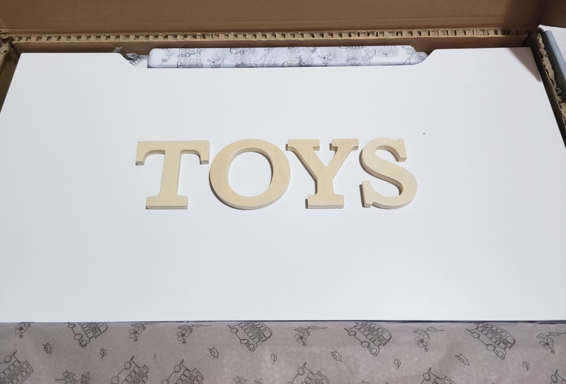 1 x LE TOY VAN Wooden Toy Box - Original Price £69.95 - Image 2 of 5