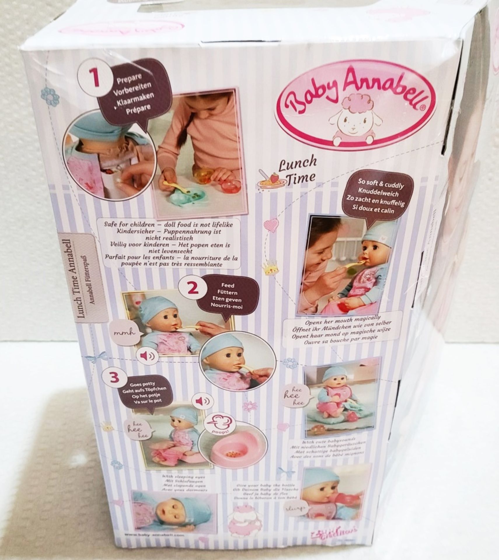 1 x BABY ANNABEL Lunchtime Baby With Accessories - Original Price £59.95 - Image 3 of 4