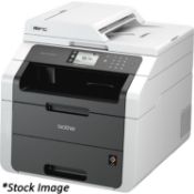 1 x Brother Printer MFC -9140CDN A4 Colour Multifunction Printer/Scanner/Copy/Fax Machine